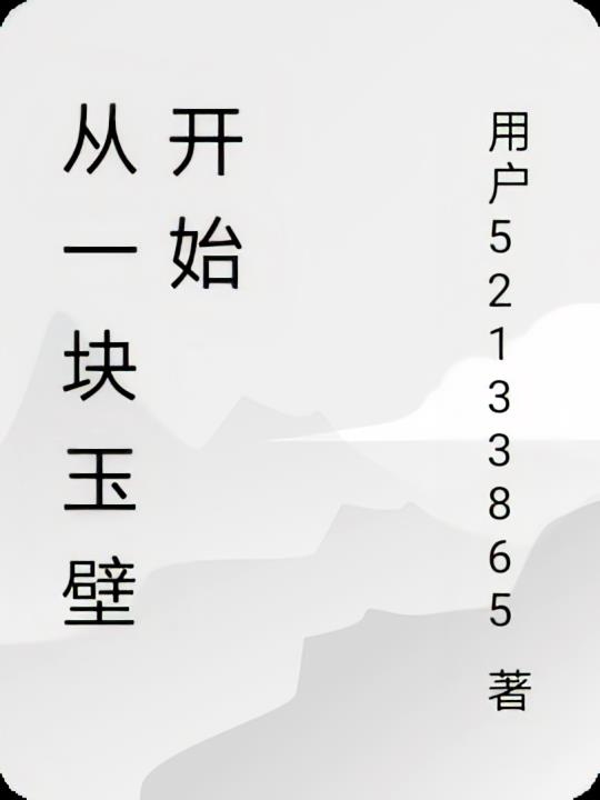 从一块玉壁开始