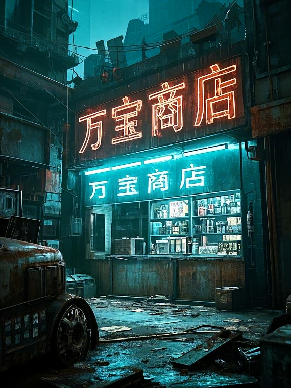 在末世，万宝商店系统